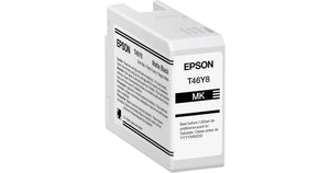 New, Pre-Owned - Epson T46Y8 Standard Yield Matte Black Ink Cartridge