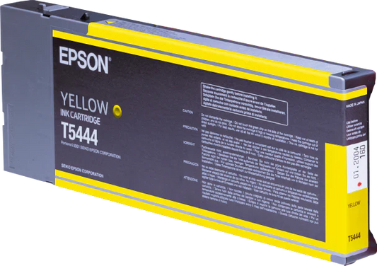 New, Pre-Owned - Epson T5444 High-Yield Yellow 220ml Ink Cartridge, T544400