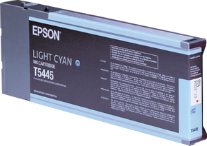 New, Pre-Owned - Epson T5445 High-Yield Light Cyan 220ml Ink Cartridge, T544500