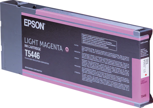 New, Pre-Owned - Epson T5446 High-Yield Light Magenta 220ml Ink Cartridge, T544600