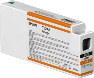 New, Pre-Owned - Epson 824 Orange Ink Cartridge, T824A00