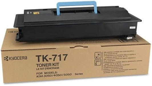 New, Pre-Owned - Kyocera TK-717 Standard Yield Black Toner Cartridge