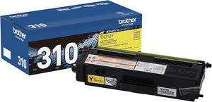New, Pre-Owned - New, Pre-Owned - Brother TN310 Standard-Yield Yellow Laser Toner Cartridge, TN310Y