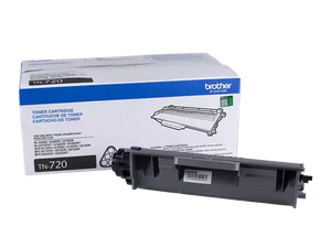 New, Pre-Owned - Brother TN720 Black Laser Toner Cartridge, TN-720