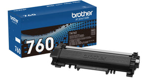 New, Pre-Owned - Brother TN-760 High Yield Black Toner Cartridge