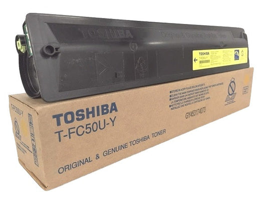 New, Pre-Owned - Toshiba T-FC50U-Y Yellow Toner Cartridge