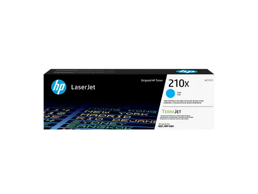New, Pre-Owned - HP 210X High Yield Cyan Toner Cartridge, W2101X