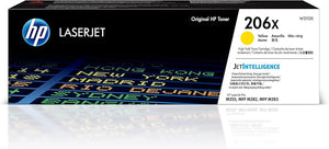 New, Pre-Owned - HP 206X High-Yield Yellow Laser Toner Cartridge, W2112X
