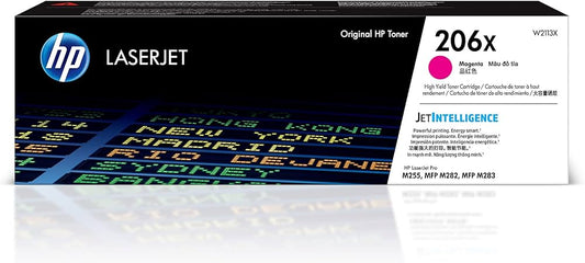 New, Pre-Owned - HP 206X High-Yield Magenta Laser Toner Cartridge, W2113X