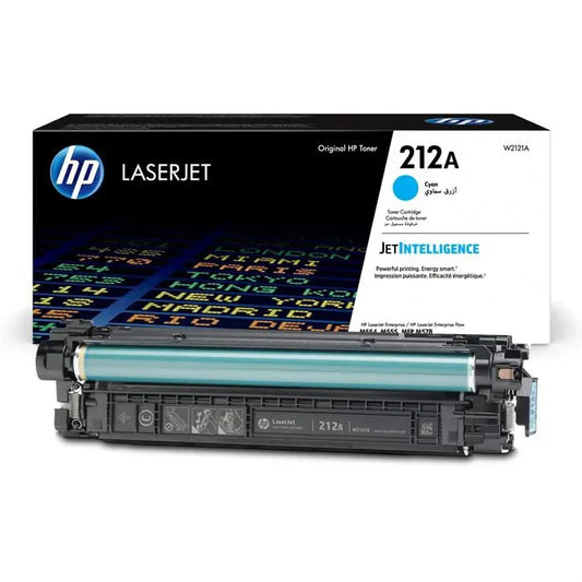 New, Pre-Owned - HP 212A Standard Yield Cyan Toner Cartridge, W2121A