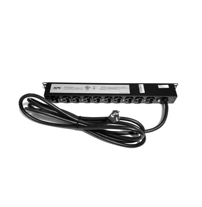 APC 基础型机架式 PDU 1U 20A 120V 10 个 NEMA 5-20R AP9563