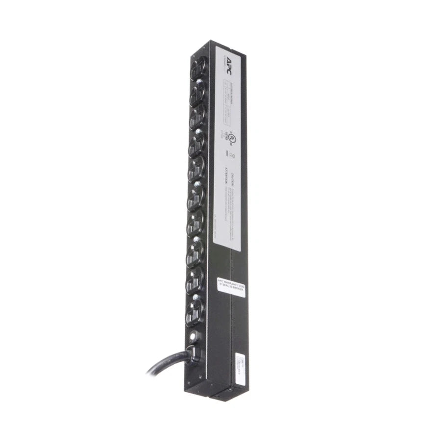 APC 基础型机架式 PDU 1U 20A 120V 10 个 NEMA 5-20R AP9563