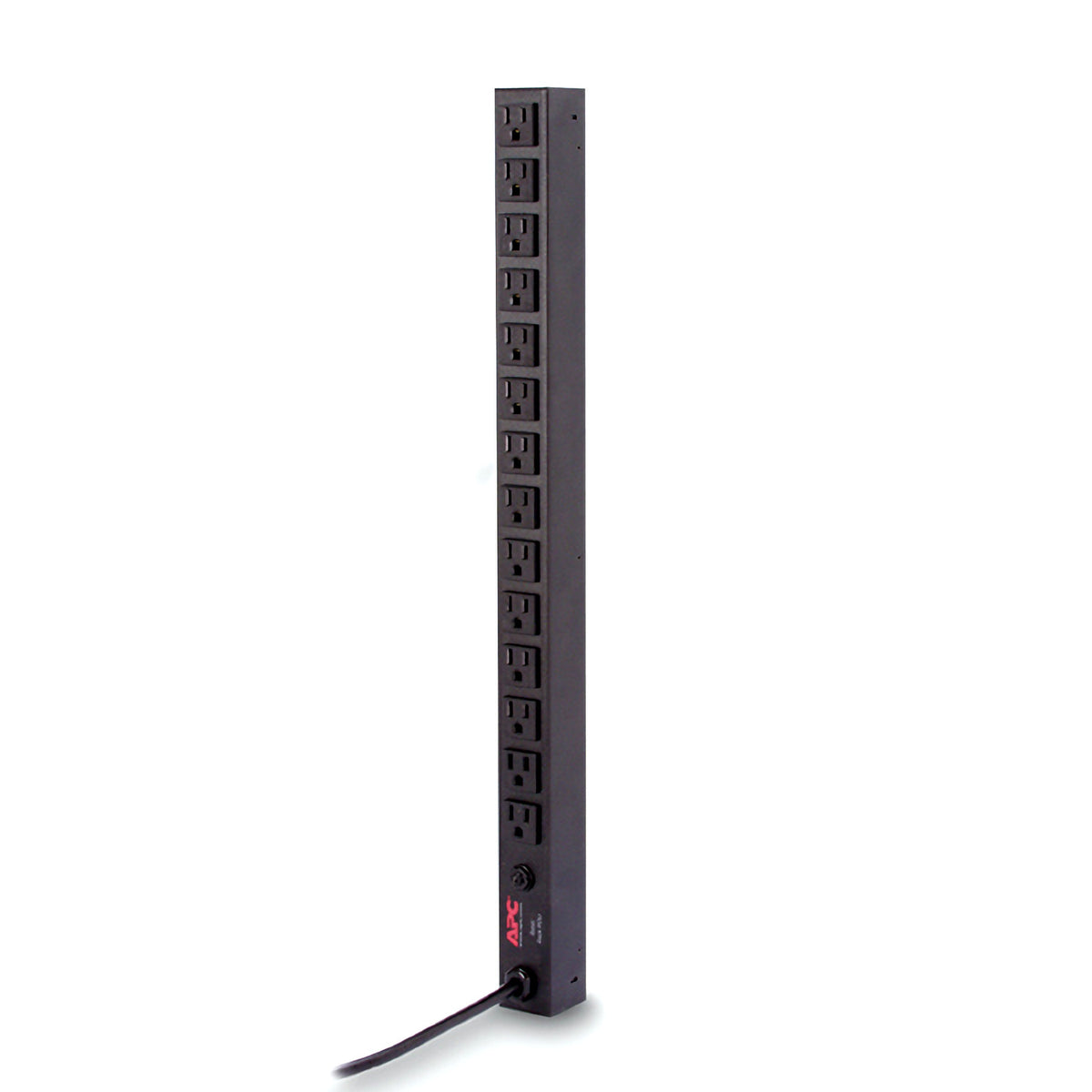 APC NetShelter Basic Rack PDU 0U Vertical 15A 120V 14 5-15R, front left view