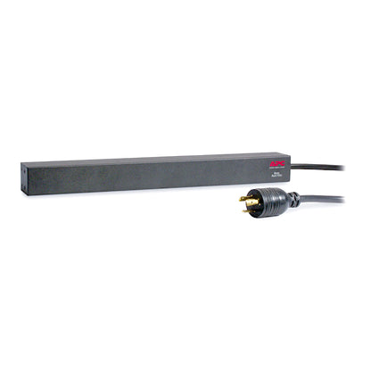 APC NetShelter Basic Rack PDU 1U 16A 208V 12 C13 Outlets, front right view