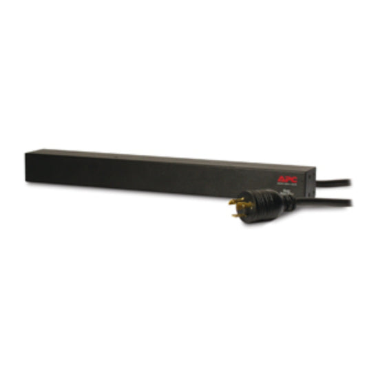 APC NetShelter Basic Rack PDU 1U 16A 208V 12 C13 Outlets, front left view
