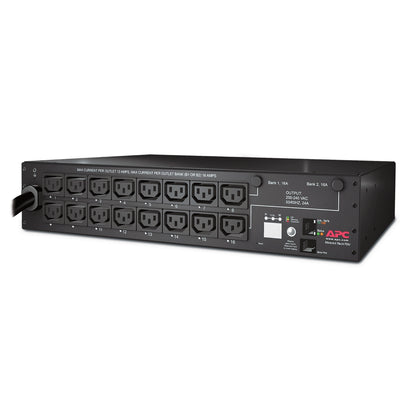 APC NetShelter Switched Rack PDU 2U 30A 208V 16 C13 Outlets, product view