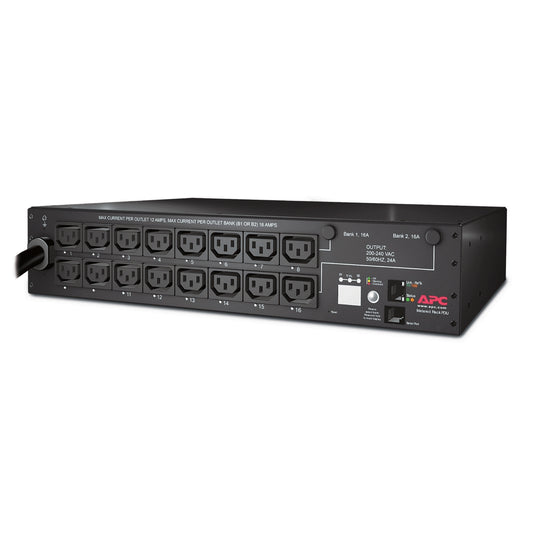 APC NetShelter Switched Rack PDU 2U 30A 208V 16 C13 Outlets, product view