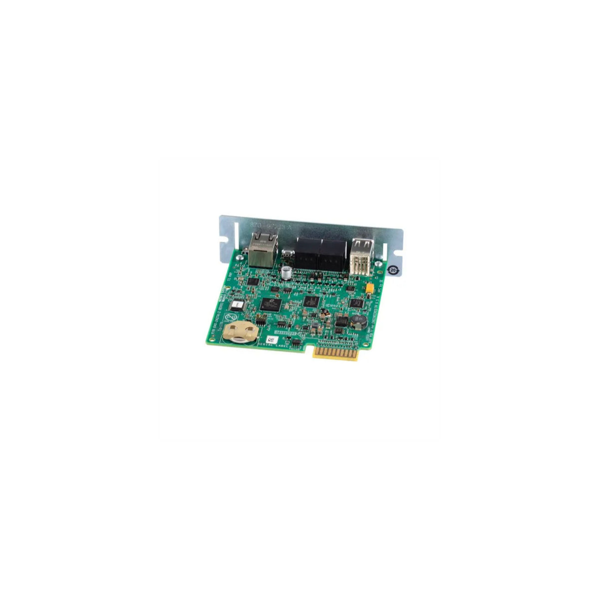 APC Network Management Card 3 UPS SmartSlot Gigabit SNMP with, rear view
