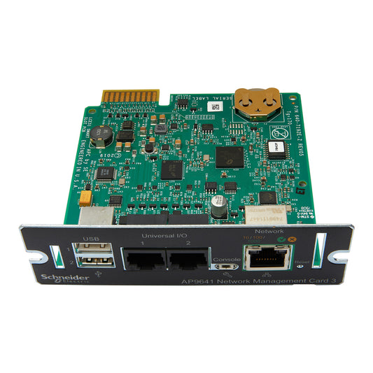 APC Network Management Card 3 UPS SmartSlot Gigabit SNMP with, front right view