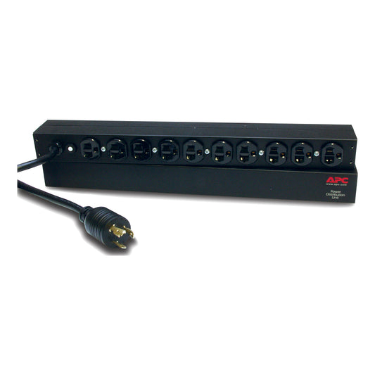 APC电源分配单元 1U 20A 120V 黑色 PDU AP9564