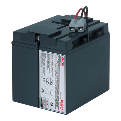 APC Replacement Battery Cartridge 24V 17Ah Sealed Lead-Acid, front left view