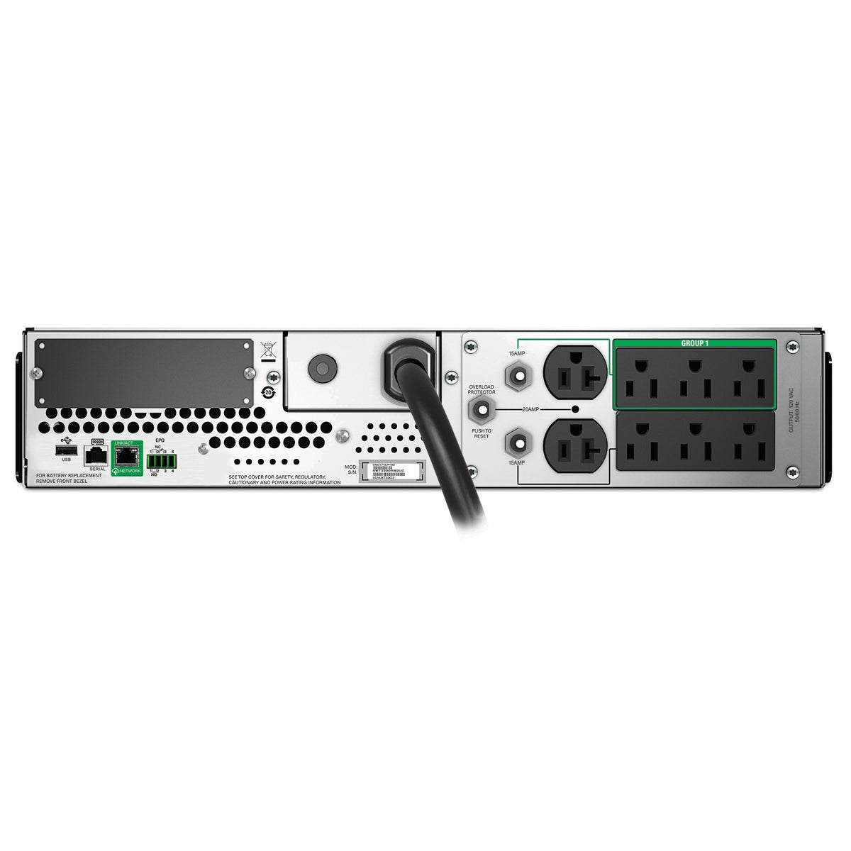 APC Smart-UPS 2200VA Line Interactive Power Supply with Cloud Monitoring SMT2200RM2UC — view 2