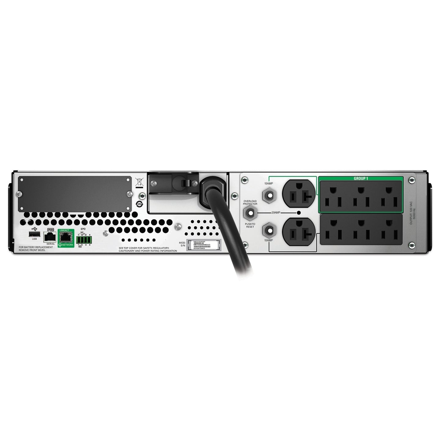APC Smart-UPS 3000VA 在线互动式电源系统（带 SmartConnect），型号 SMT3000RM2UC
