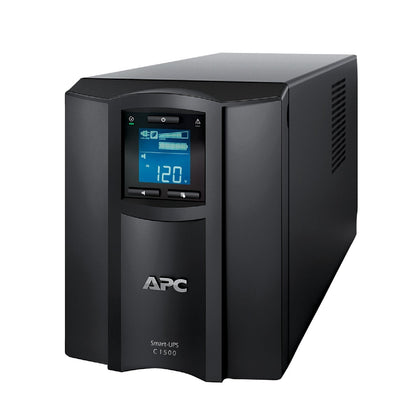 Sistema de respaldo APC Smart-UPS de 1500 VA/900 W de onda sinusoidal pura SMC1500C