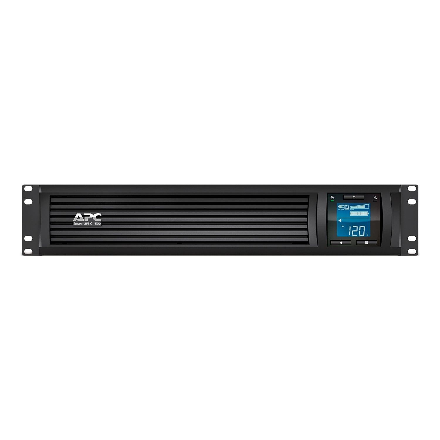 APC Smart-UPS C 1440VA 900W 2U Rackmount Line-Interactive UPS, front three-quarter view