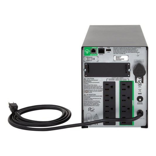 APC Smart-UPS 线路互动式 1000VA 700W 备用电源 SMT1000C