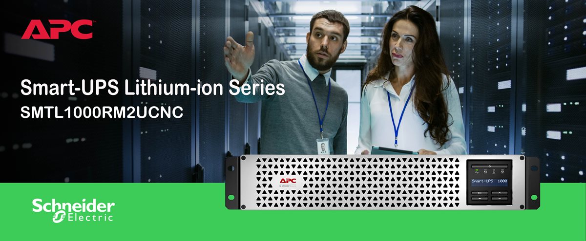 APC Smart-UPS 锂离子 1000VA RM 120V 带 AP9641 SMTL1000RM2UCNC