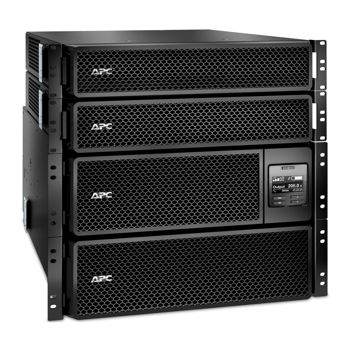 APC Smart-UPS SRT 10000VA 机架式 208V 双转换电源备份 SRT10KRMXLT-5KTF2