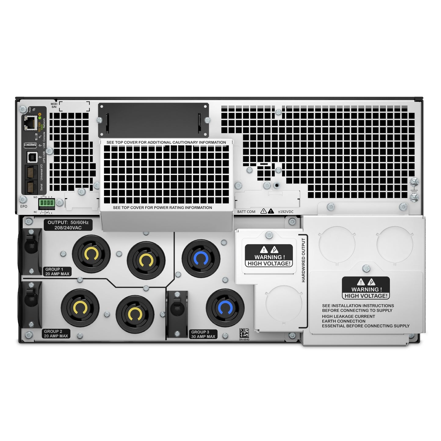 APC Smart-UPS SRT 10kVA 机架式 208V 电源管理 SRT10KRMXLT