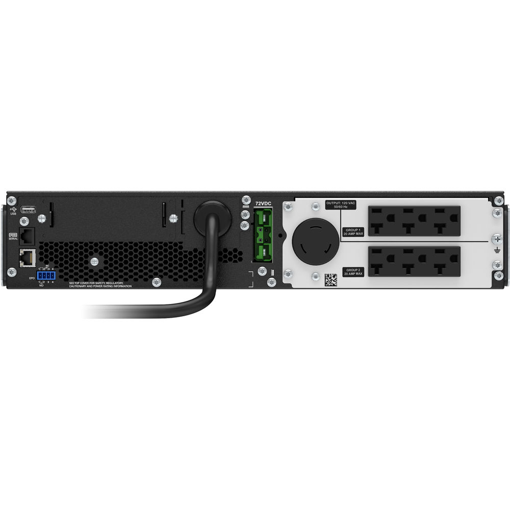 Solución de gestión de energía APC Smart-UPS SRT 2200VA para montaje en rack de 120 V SRT2200RMXLA