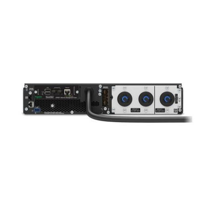 Sistema de alimentación ininterrumpida (UPS) APC Smart-UPS SRT 3000VA para montaje en rack 4U, 2700 W, protección de energía SRT3000RMXLT