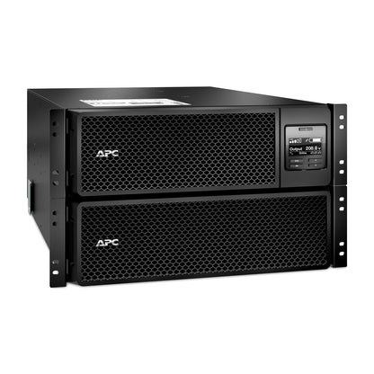 APC Smart-UPS SRT 8000VA 6U rackmount, front-right three-quarter view