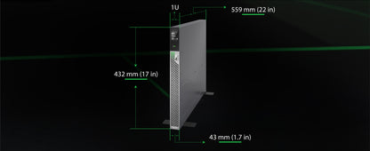 APC Smart-UPS Ultra 锂离子 3kVA 120V 机架式 SRTL3KRM1UC