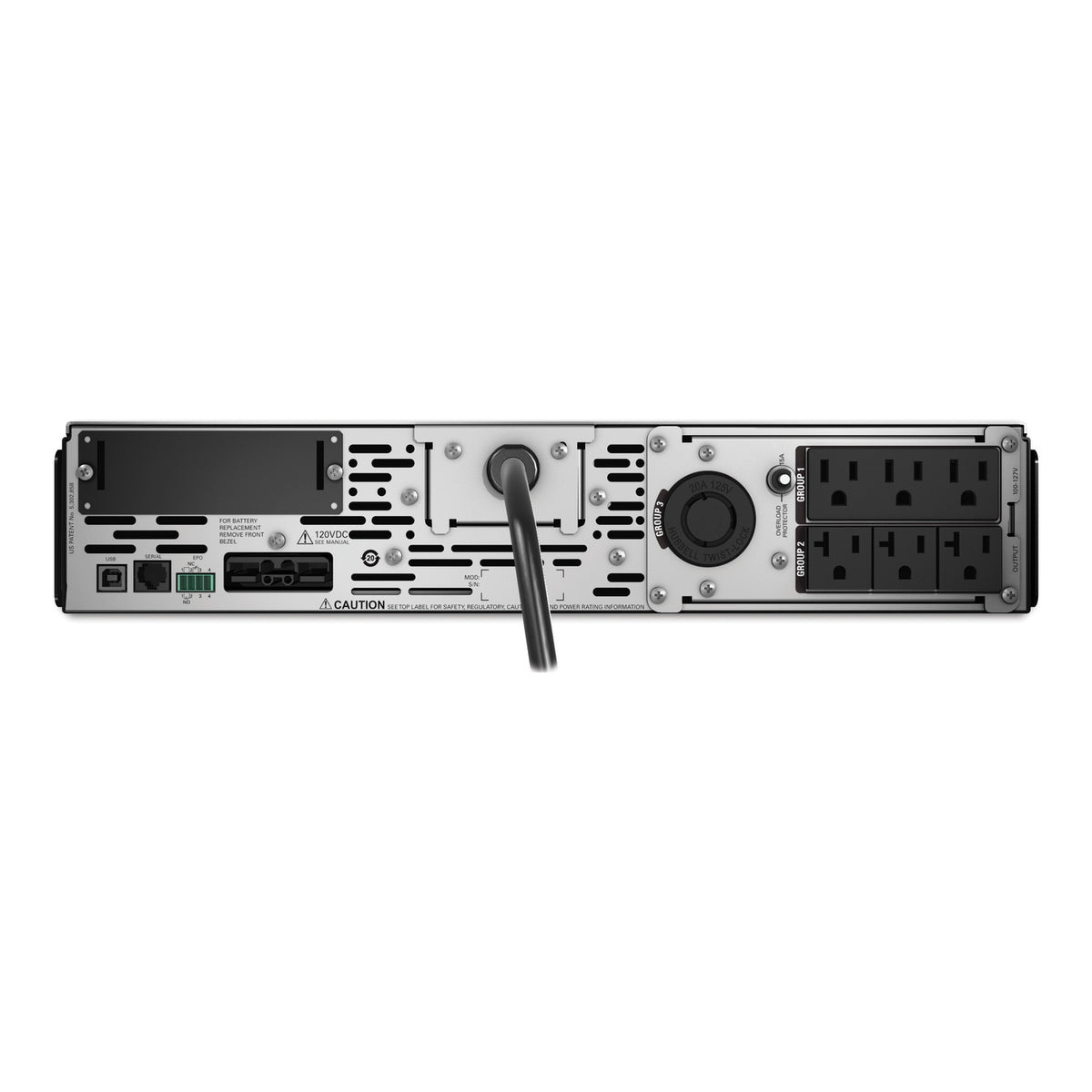 APC Smart-UPS X 1920VA 1800W 2U Rackmount Line-Interactive, rear view