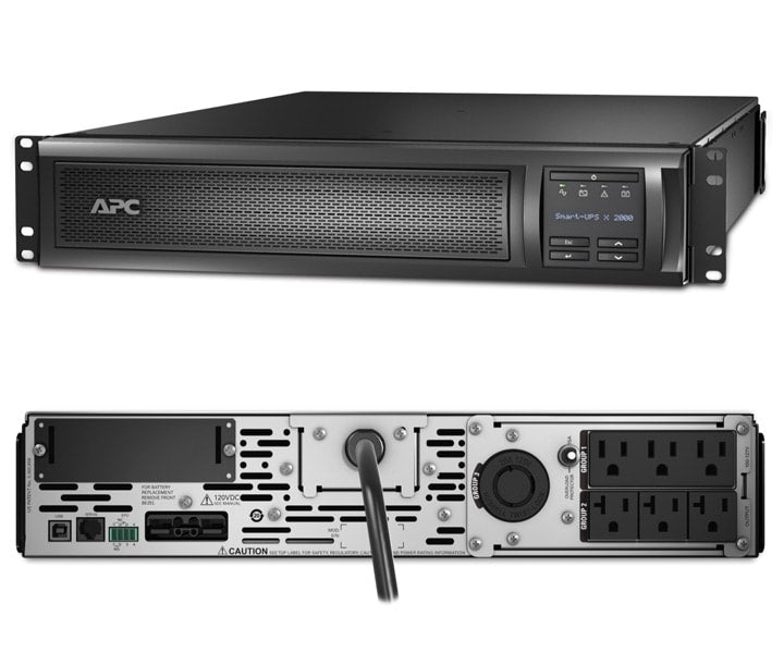 APC Smart-UPS X 2000VA 纯正弦波电源 120V SMX2000RMLV2U