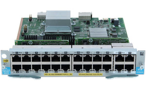 HPE Aruba Networking 5400R zl2 20-Port 10/100/1000BASE-T PoE+ and 4-Port 1G/10GbE SFP+ MACsec v3 Expansion Module J9990A