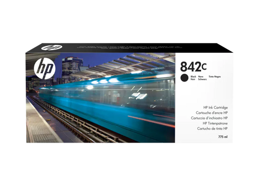 New, Pre-Owned - HP 842C 775-ml Black PageWide  Ink Cartridge