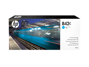 New, Pre-Owned - HP 842C 775-ml Cyan PageWide Ink Cartridge