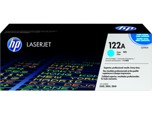 New, Pre-Owned - HP 122A (Q3961A) Cyan New, Pre-Owned - LaserJet Toner Cartridge