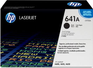 New, Pre-Owned - HP 641A High Yield Black LaserJet Toner Cartridge, C9720A