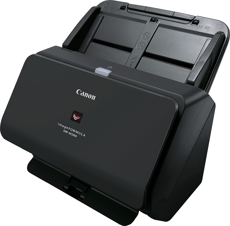 Escáner de documentos Canon DR-M260 con alimentador automático de documentos (ADF) de 60 ppm (2405C002)