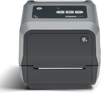 Zebra ZD621T 300DPI Thermal Transfer Printer USB RJ45 DB9 ZD6A043-301F00EZ