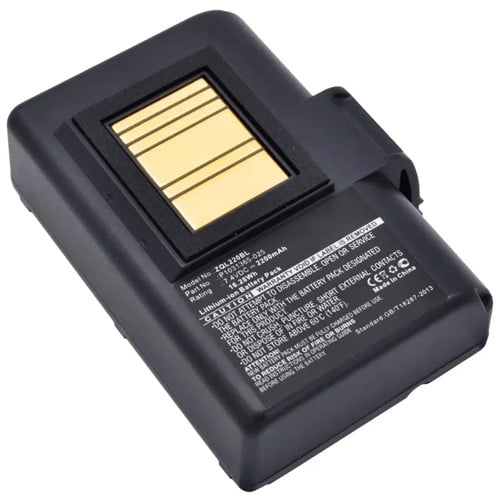 Zebra Extended Battery 6500mAh Rechargeable for Mobile Printers BTRY-MPP-EXT1-01