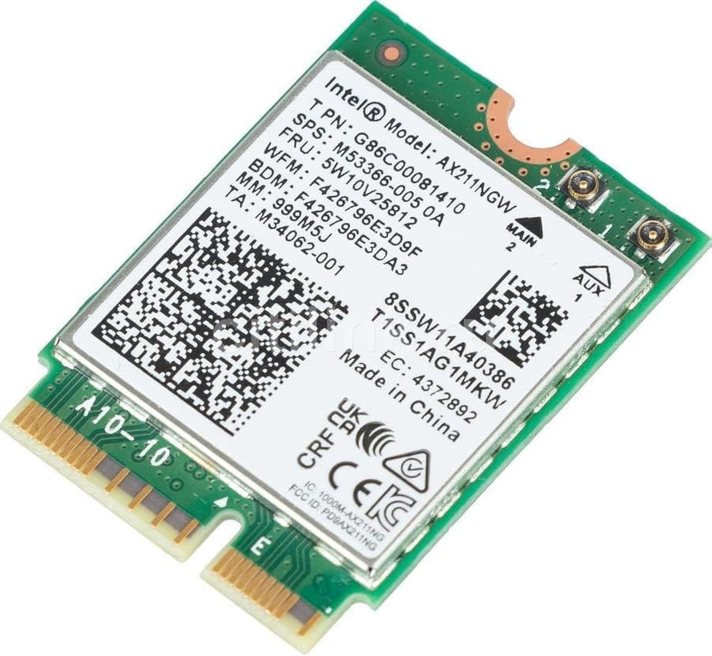 Dell Optiplex Intel AX211 Wi-Fi 6E Bluetooth 5.3 Wireless Card G83J7