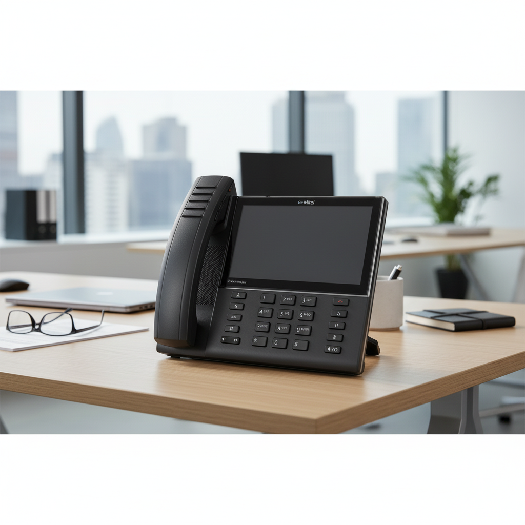 Mitel 6940 7-inch Touchscreen IP Phone with 96 Keys 50006770