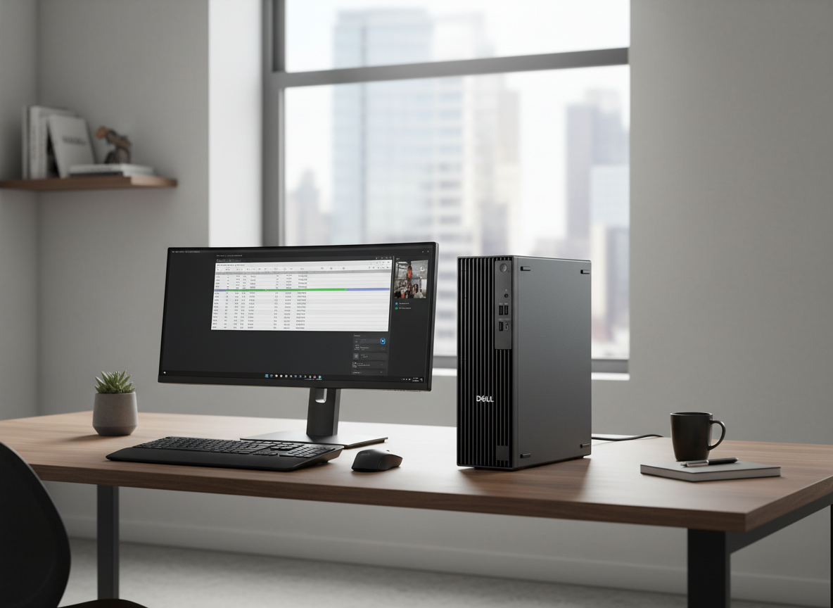 Dell Pro Slim Qcs1250 14th Gen i5 16GB DDR5 Desktop M1XXF